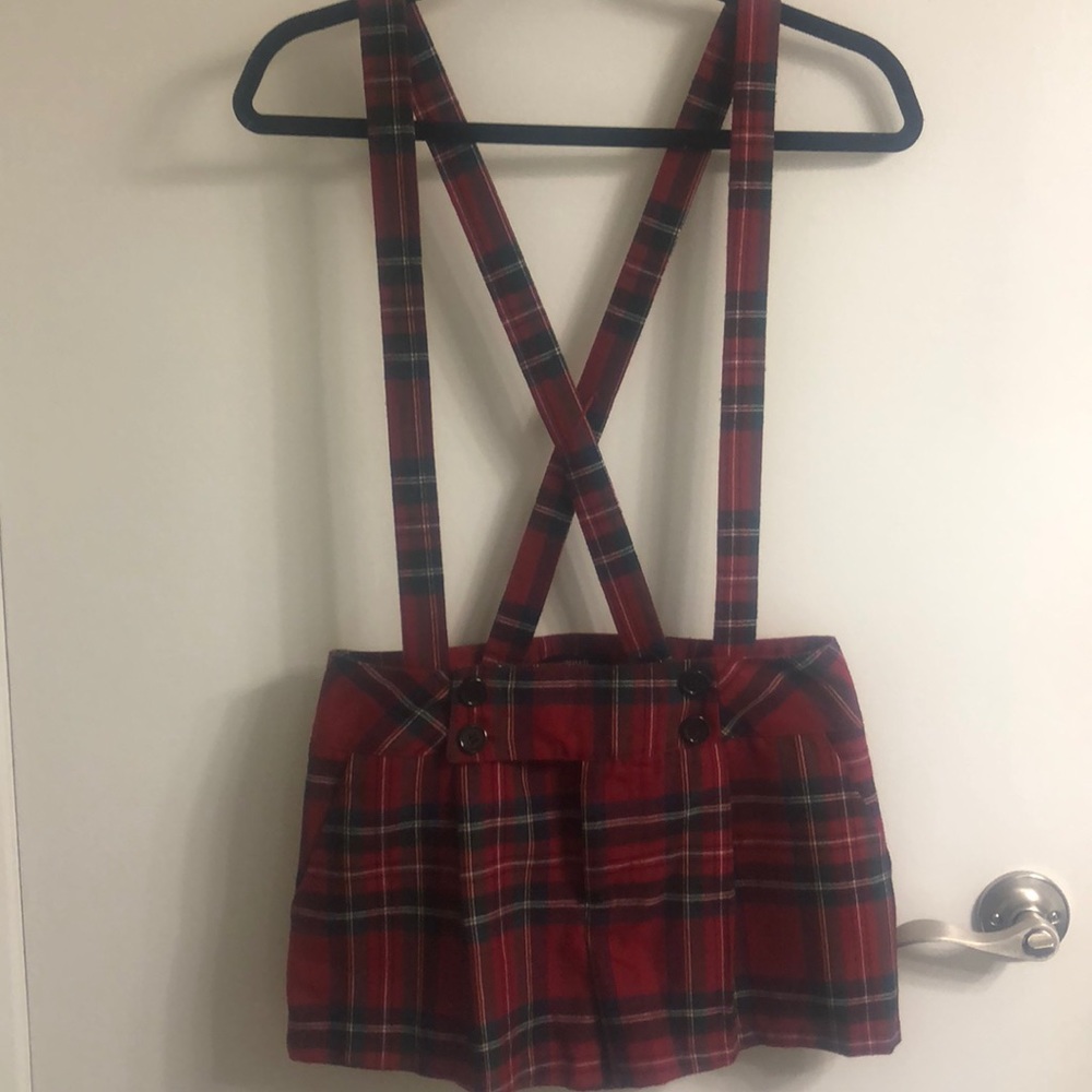 Forever 21 Suspender Shorts